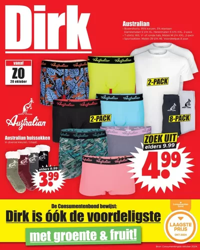 Catalogus van Dirk in Spijkenisse | Geweldig aanbod voor koopjesjagers | 20-10-2024 - 26-10-2024