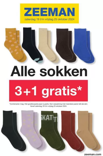 Aanbiedingen van Kleding, Schoenen & Accessoires in Groningen | Zeeman folder bij Zeeman | 19-10-2024 - 2-11-2024