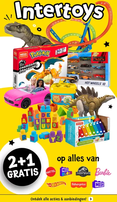 Aanbiedingen van Baby, Kind & Speelgoed in Eindhoven | Intertoys folder week 43 2024 bij Intertoys | 19-10-2024 - 2-11-2024