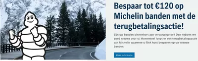 Aanbiedingen van Auto & Fiets in Goes | Bespaar tot €120 op Michelin banden met de terugbetalingsactie! bij Bosch Car Service | 23-10-2024 - 24-11-2024