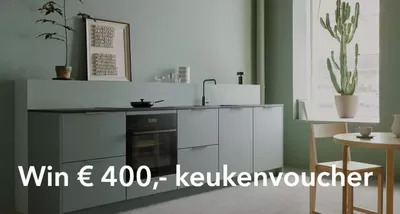 Catalogus van Kvik | Win € 400,- keukenvoucher | 23-10-2024 - 31-10-2024