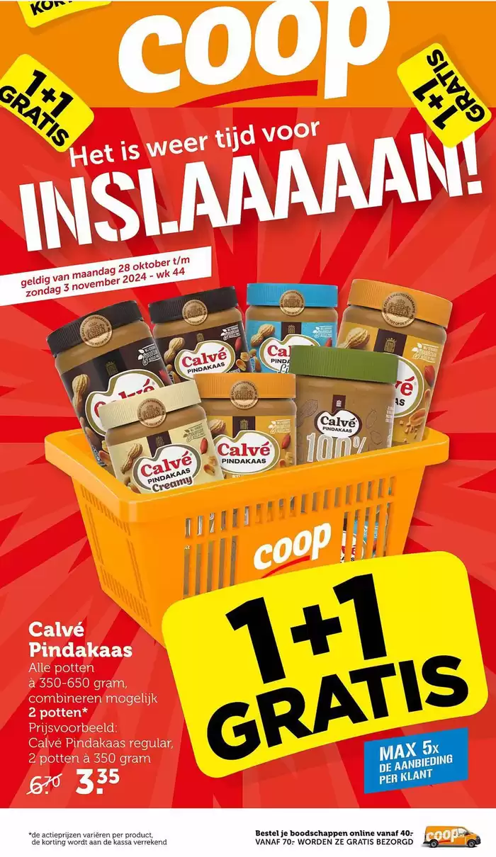 Catalogus van Coop in Vianen (Noord-Brabant) | Coop folder | 24-10-2024 - 7-11-2024