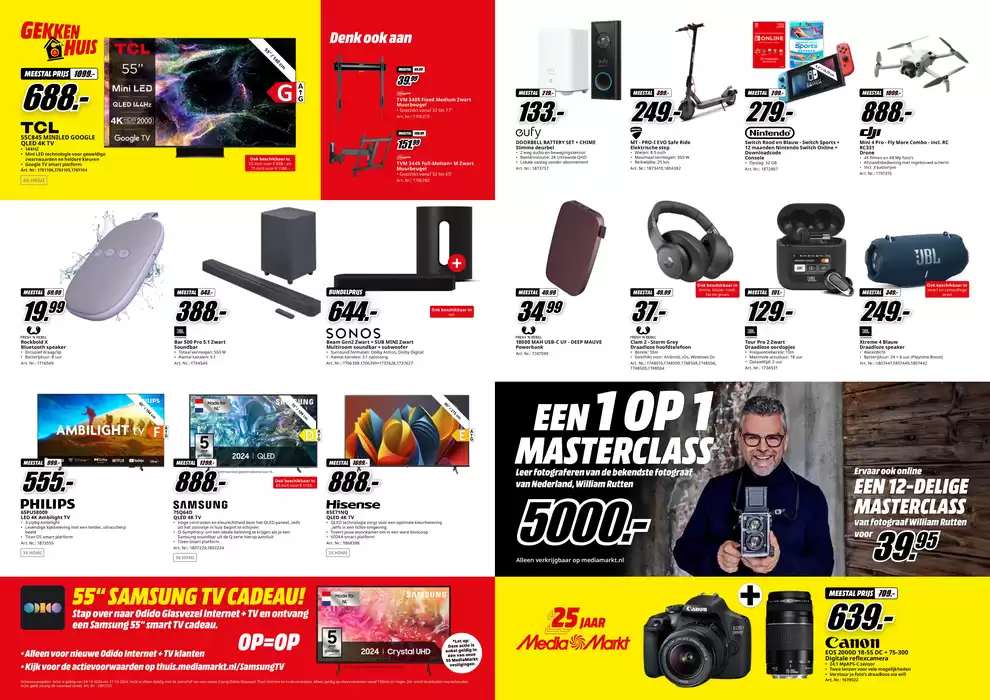 Catalogus van Media Markt in Den Haag | Digitale flyer: aanbiedingen bij MediaMarkt | 24-10-2024 - 7-11-2024