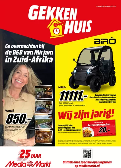 Aanbiedingen van Computers & Elektronica in Groningen | Digitale flyer: aanbiedingen bij MediaMarkt bij Media Markt | 24-10-2024 - 7-11-2024