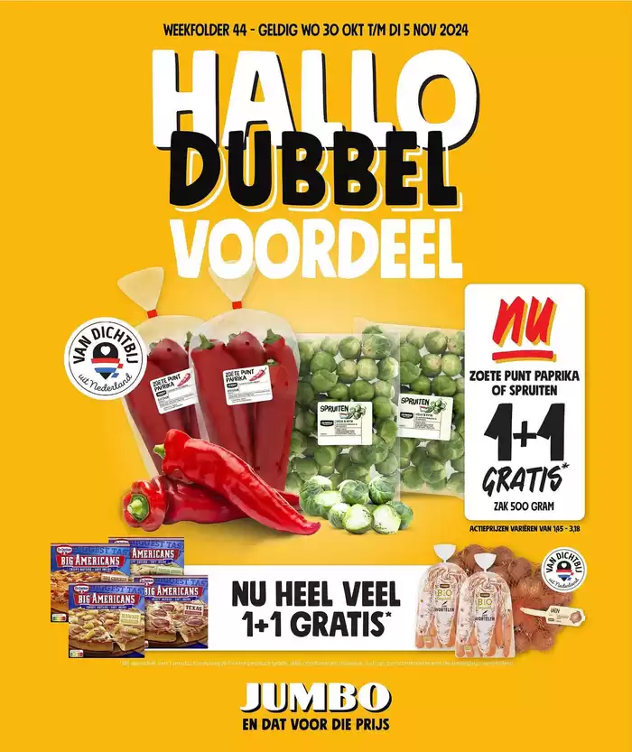 Catalogus van Jumbo in Amsterdam | Jumbo folder | 24-10-2024 - 7-11-2024