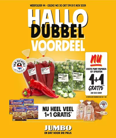 Aanbiedingen van Supermarkt in Utrecht | Jumbo folder bij Jumbo | 24-10-2024 - 7-11-2024