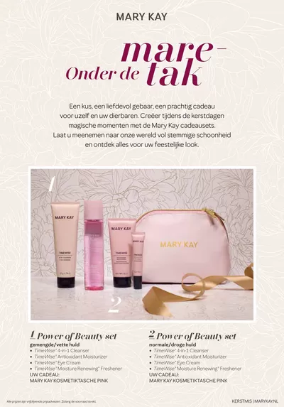 Aanbiedingen van Drogisterij & Parfumerie in Goes | Xmas 2024 bij Mary Kay | 25-10-2024 - 8-11-2024