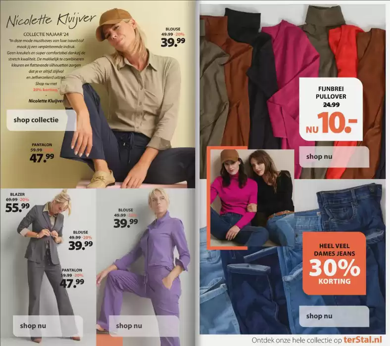 Catalogus van Ter Stal in Eindhoven | Alle Jeans 20% korting | 25-10-2024 - 8-11-2024