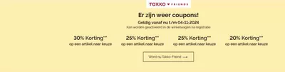 Aanbiedingen van Kleding, Schoenen & Accessoires in Helmond | Er zijn weer coupons! bij Takko fashion | 25-10-2024 - 11-11-2024