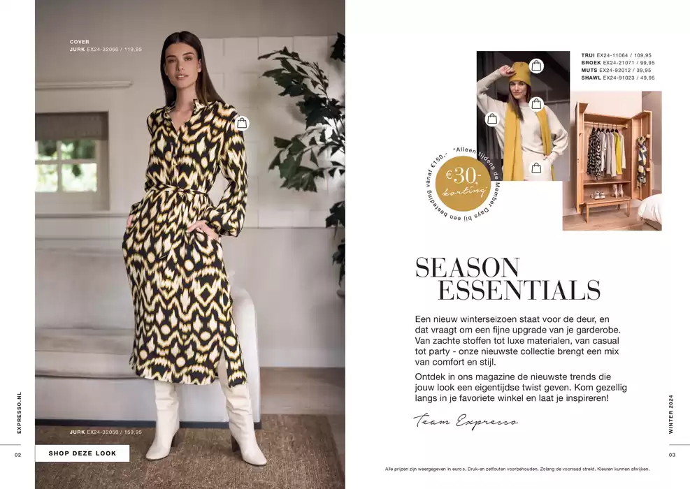 Catalogus van Expresso | The cosy edit | 25-10-2024 - 31-12-2024