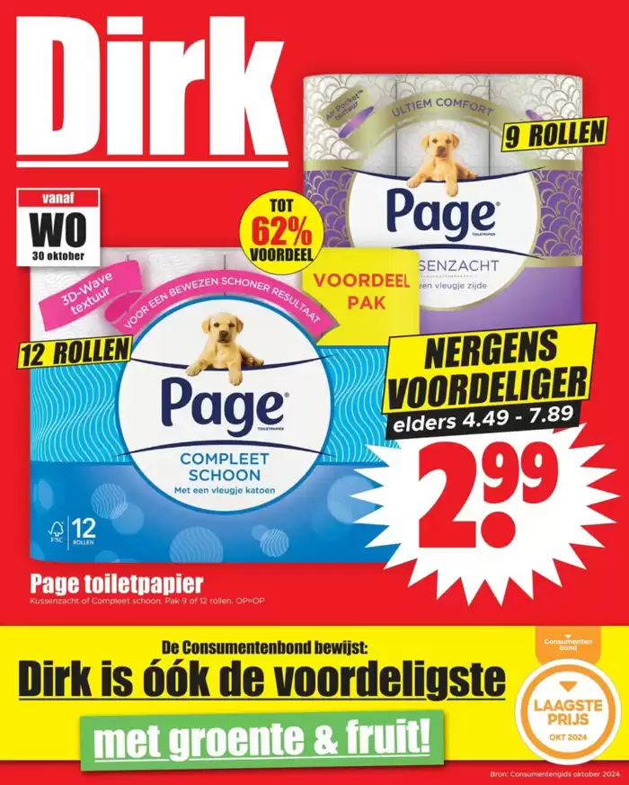 Catalogus van Dirk in Rotterdam | Exclusieve deals en koopjes | 30-10-2024 - 5-11-2024