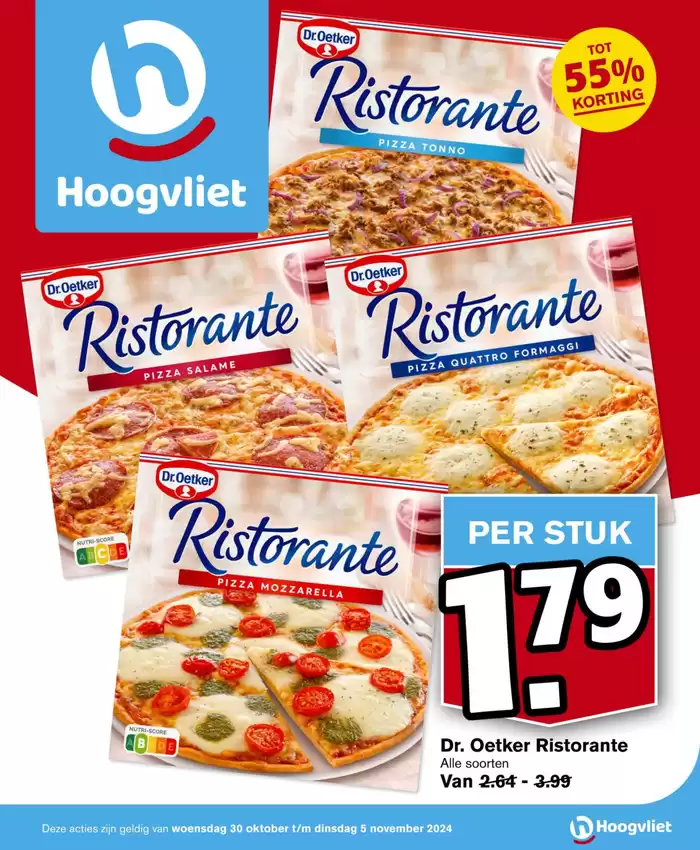 Catalogus van Hoogvliet in Rotterdam | Hoogvliet Aanbiedingen | 26-10-2024 - 9-11-2024