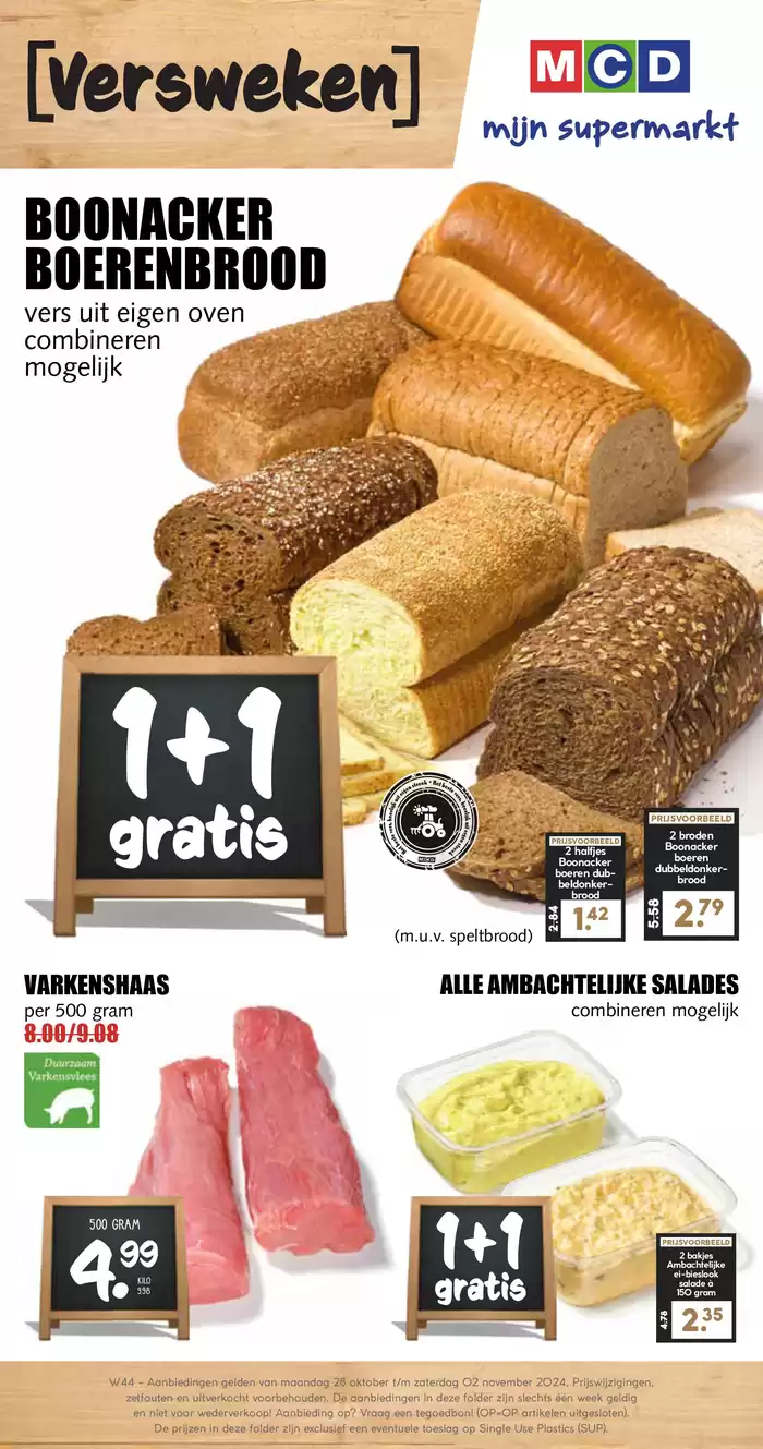 Catalogus van MCD Supermarkt | MCD Supermarkt folder | 27-10-2024 - 10-11-2024