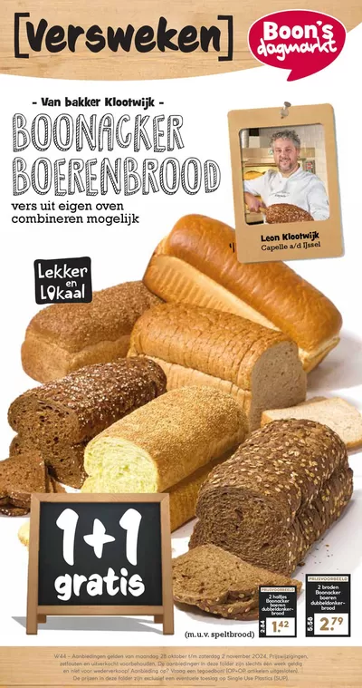 Aanbiedingen van Supermarkt in Utrecht | Actiefolder Boon's Markt bij Boon's Markt | 27-10-2024 - 10-11-2024