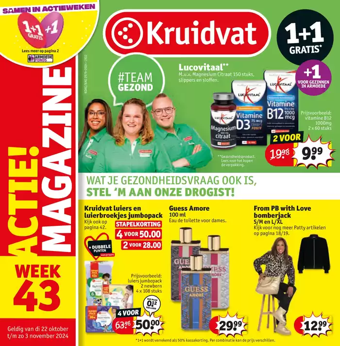 Catalogus van Kruidvat | Actie! Magazine - Week 43 | 28-10-2024 - 3-11-2024