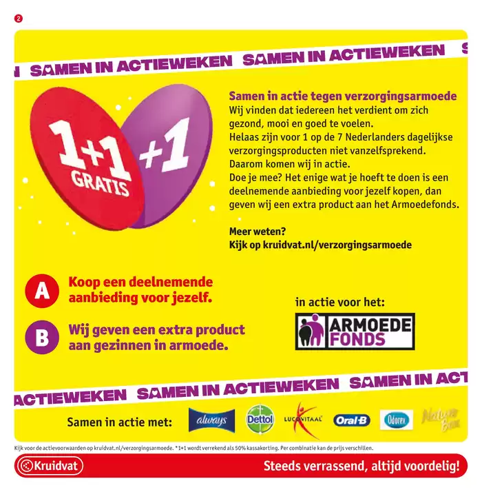 Catalogus van Kruidvat | Actie! Magazine - Week 43 | 28-10-2024 - 3-11-2024