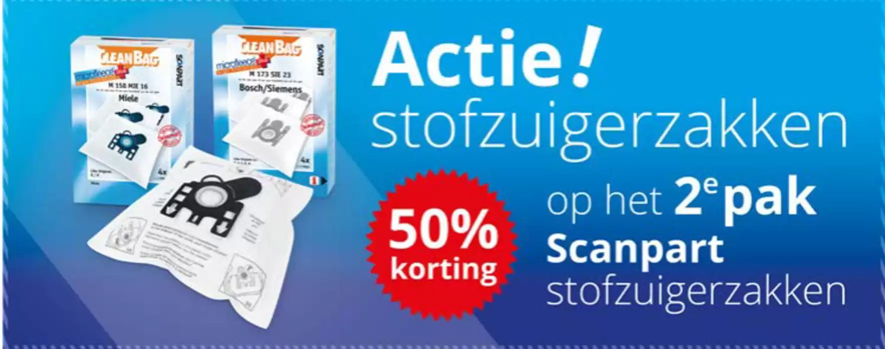 Catalogus van Handyman in Haarlem | Actie! stofzuigerzakken | 28-10-2024 - 11-11-2024