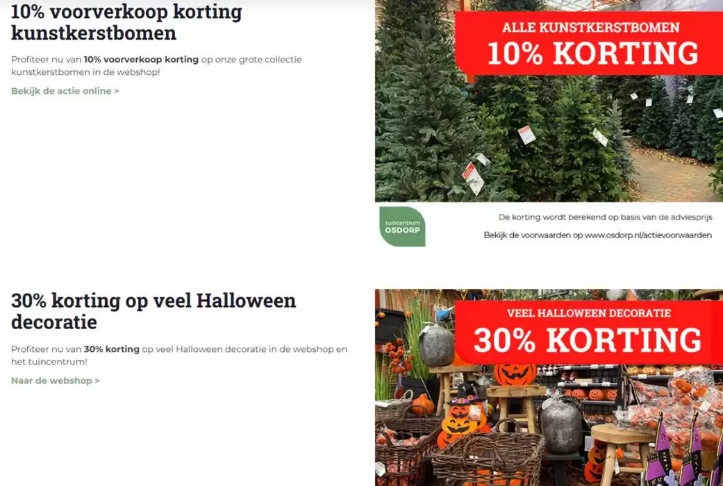 Catalogus van Tuincentrum Osdorp in Amsterdam | Minimaal 20% korting op alle Lemax | 12-11-2024 - 26-11-2024