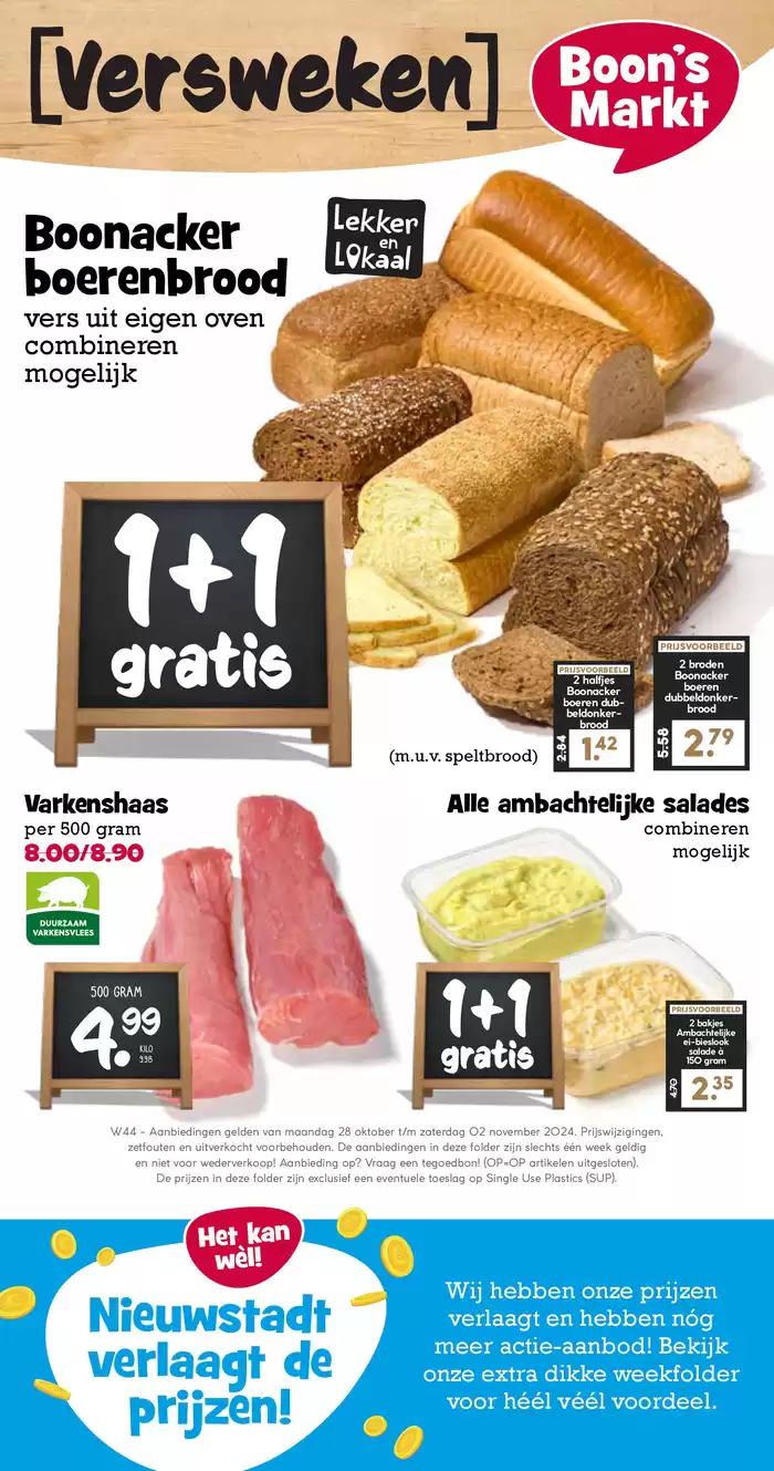 Catalogus van Boon's Markt in Zoeterwoude | Onze beste koopjes | 30-10-2024 - 13-11-2024