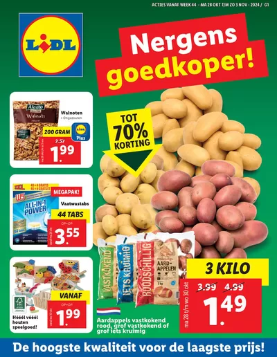 Catalogus van Lidl in Goes | Lidl folder | 24-10-2024 - 6-11-2024