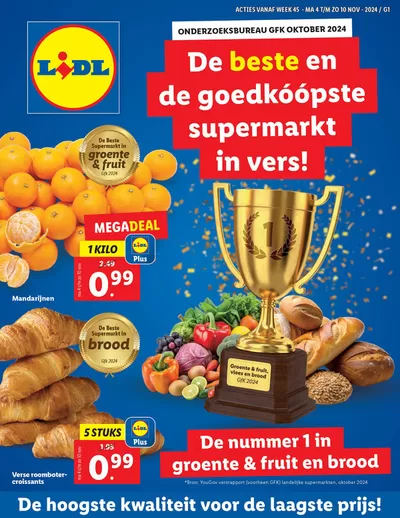 Catalogus van Lidl in Goes | Geweldige kortingen op geselecteerde producten | 31-10-2024 - 13-11-2024