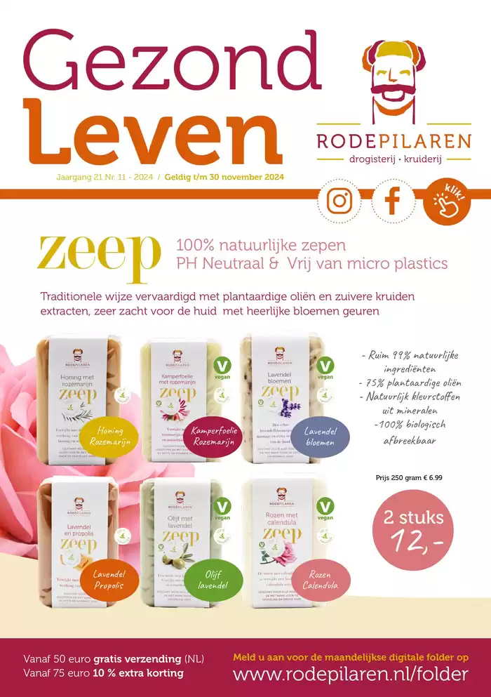 Catalogus van De Rode Pilaren in Amsterdam | Gezond Leven  | 1-11-2024 - 30-11-2024