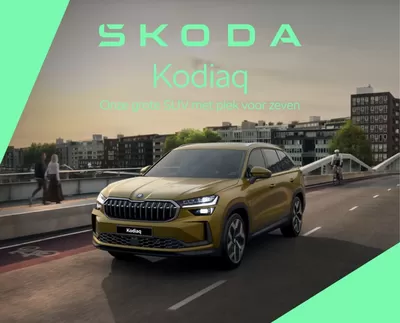 Aanbiedingen van Auto & Fiets in Drachten | Kodiaq brochure bij Škoda | 6-11-2024 - 6-11-2025