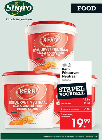 Catalogus van Sligro in Enschede | Exclusieve koopjes | 14-11-2024 - 2-12-2024