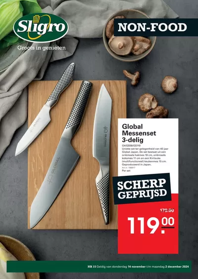 Catalogus van Sligro in Enschede | Exclusieve deals voor onze klanten | 14-11-2024 - 2-12-2024