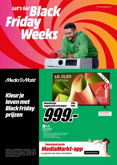 Aanbiedingen van Computers & Elektronica in Waddinxveen | Digitale flyer: aanbiedingen bij MediaMarkt bij Media Markt | 9-11-2024 - 23-11-2024