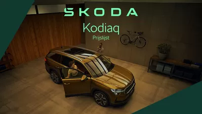 Aanbiedingen van Auto & Fiets in Drachten | Škoda Kodiaq prijslijst per 4 november 2024 bij Škoda | 9-11-2024 - 9-11-2025