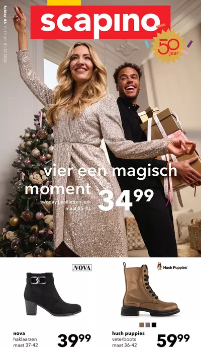 Aanbiedingen van Kleding, Schoenen & Accessoires in Sas van Gent | Exclusieve koopjes bij Scapino | 11-11-2024 - 25-11-2024