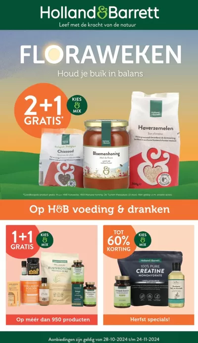 Catalogus van Holland & Barrett in Amsterdam | Holland & Barrett folder | 11-11-2024 - 25-11-2024