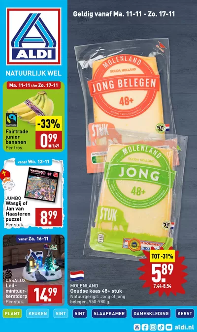 Catalogus van Aldi in Dokkum | Folder Aldi | 13-11-2024 - 27-11-2024