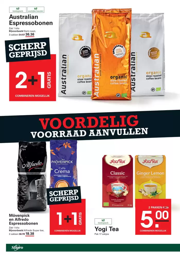 Catalogus van Sligro in Enschede | Aanbiedingen voor koopjesjagers | 14-11-2024 - 2-12-2024