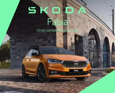 Aanbiedingen van Auto & Fiets in Varsseveld | Fabia brochure bij Škoda | 14-11-2024 - 14-11-2025