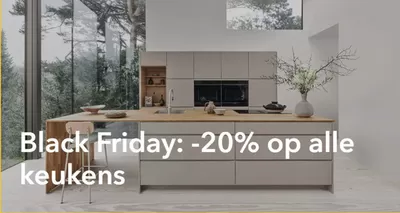 Aanbiedingen van Wonen & Meubels in Apeldoorn | Black Friday: -20% op alle keukens bij Kvik | 14-11-2024 - 1-12-2024