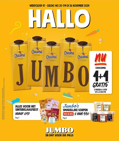 Catalogus van Jumbo in Enschede | Jumbo folder | 15-11-2024 - 29-11-2024