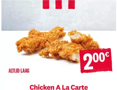 Aanbiedingen van Restaurants | Chicken a la carte bij KFC | 15-11-2024 - 29-11-2024