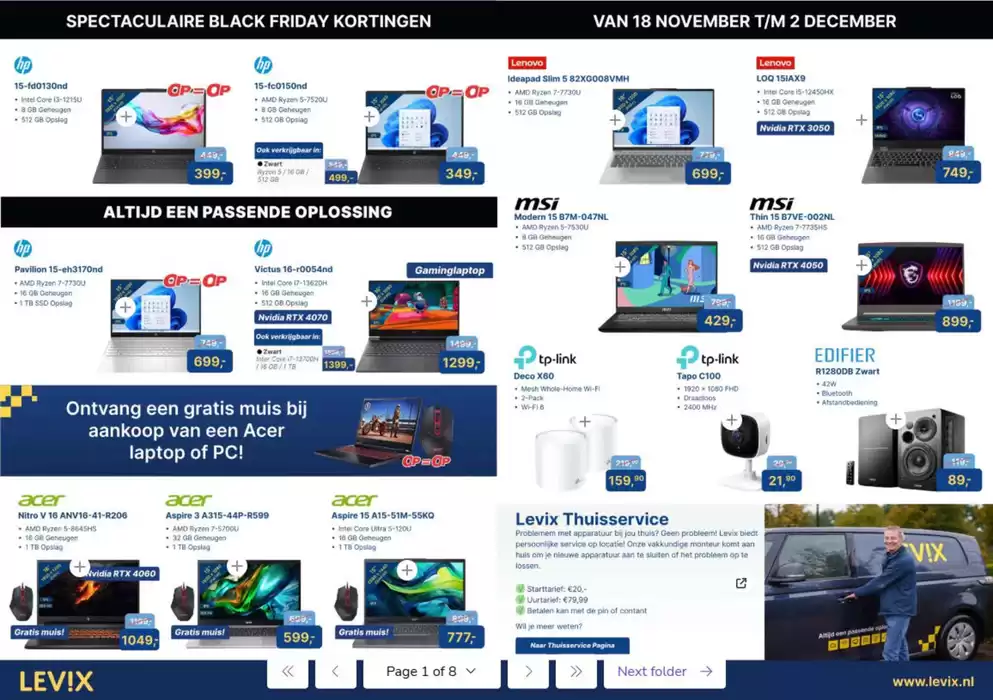 Catalogus van Levix Computershop in Uden | Black Friday | 21-11-2024 - 2-12-2024