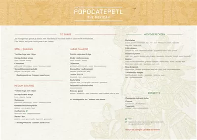 Aanbiedingen van Restaurants in Heemstede | The mexican.. bij Popocatepetl | 15-11-2024 - 30-11-2024