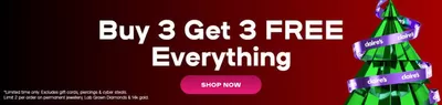 Aanbiedingen van Kleding, Schoenen & Accessoires in Malden | Buy 3 Get 3 Free Everything bij Claire's | 15-11-2024 - 30-11-2024