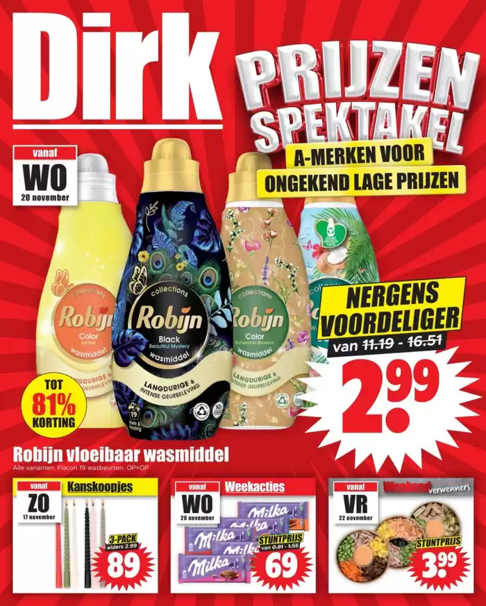 Catalogus van Dirk | Actuele koopjes en aanbiedingen | 20-11-2024 - 26-11-2024