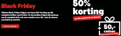 Aanbiedingen van Opticien in Almere | Black Friday 50% Korting  bij Hans Anders | 18-11-2024 - 2-12-2024