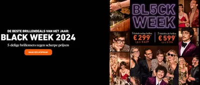 Aanbiedingen van Opticien in Almere | Black Week 2024 bij eyes and more | 18-11-2024 - 2-12-2024