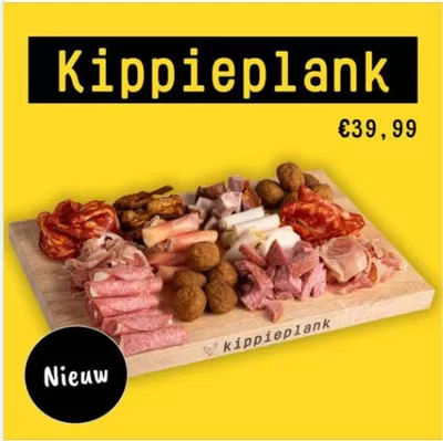 Aanbiedingen van Restaurants in Heemstede | Kippieplank bij Kippie Grill | 18-11-2024 - 2-12-2024