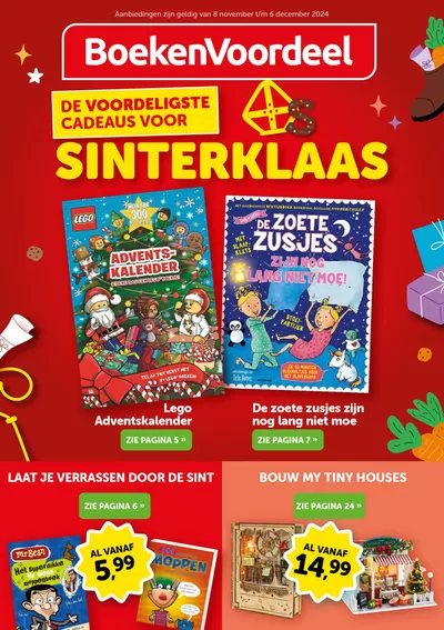 Aanbiedingen van Boeken & Muziek | Sinterklaas  bij Boekenvoordeel | 18-11-2024 - 6-12-2024