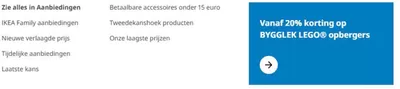 Aanbiedingen van Wonen & Meubels in Kampen | Vanaf 20% korting op  bij IKEA | 18-11-2024 - 2-12-2024