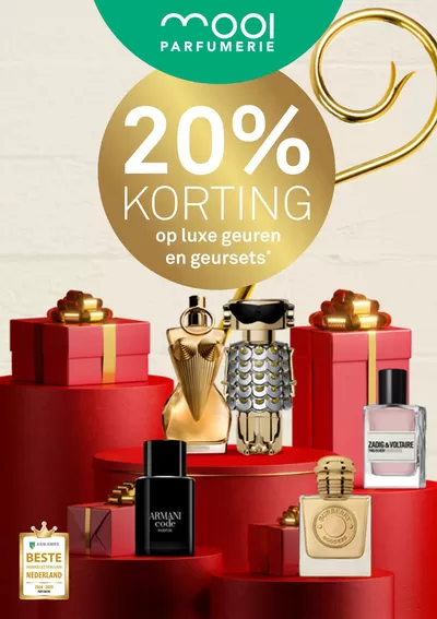 Aanbiedingen van Drogisterij & Parfumerie in Zoetermeer | Mooi parfumerie Angebote bij Mooi | 18-11-2024 - 8-12-2024