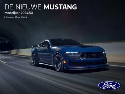 Aanbiedingen van Auto & Fiets in Bergen op Zoom | De Nieuwe Mustang bij Ford | 19-11-2024 - 30-6-2025